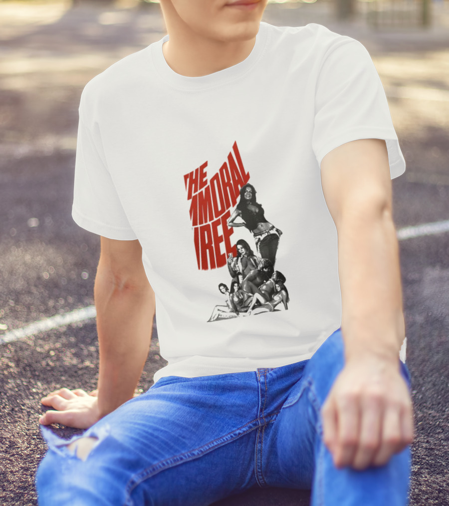 The Immoral Three Movie Art Pinup T-Shirt