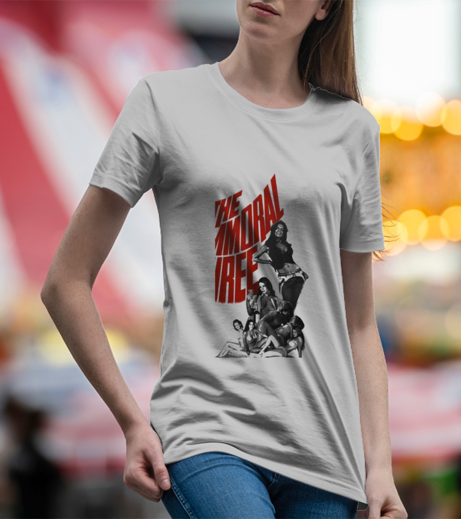 The Immoral Three Movie Art Pinup T-Shirt