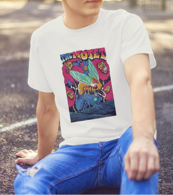 The Motet Psychedelic Insect Art Frisco Co December 31 2024 Event T-Shirt