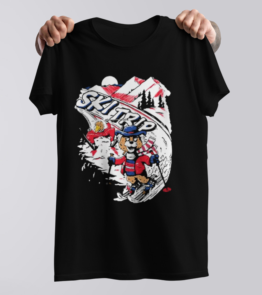 SKI TRIP Az Ski Trip Pocket T-Shirt