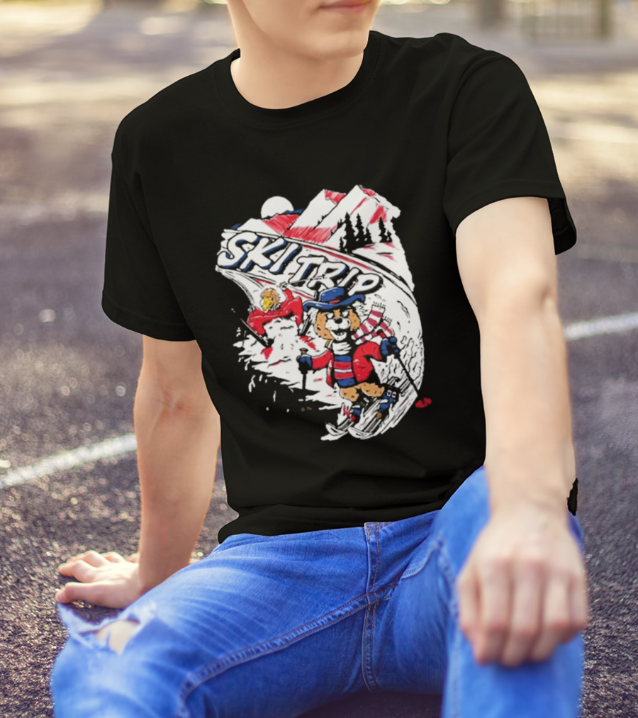 SKI TRIP Az Ski Trip Pocket T-Shirt