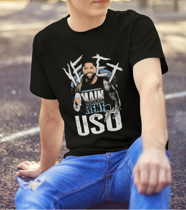 Main Event Yeet Jey Uso Ripple Junction Signature T-Shirt