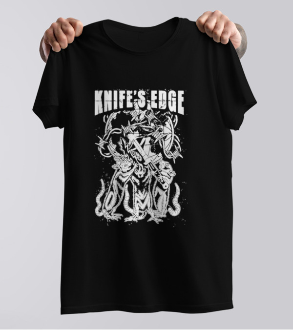 Knife's Edge Rats In Power Barbed Wire Knives T-Shirt
