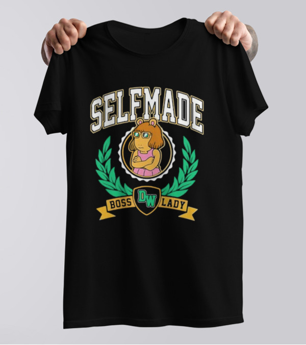 SELFMADE BOSS LADY D.W. RETROKID ARTHUR T-Shirt