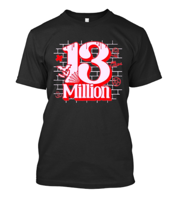 13 Million Xplr Graffiti Web Halloween Elements T-Shirt