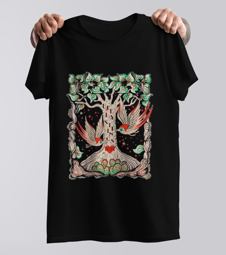Billy Strings 2024 Tree Woodpecker Heart T-Shirt