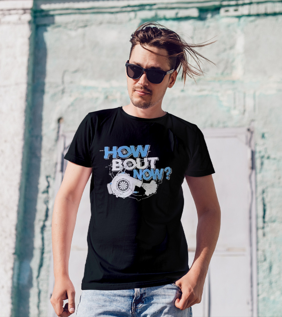 Cleet And Squirrel How Bout Now 2024 Turbocharger T-Shirt