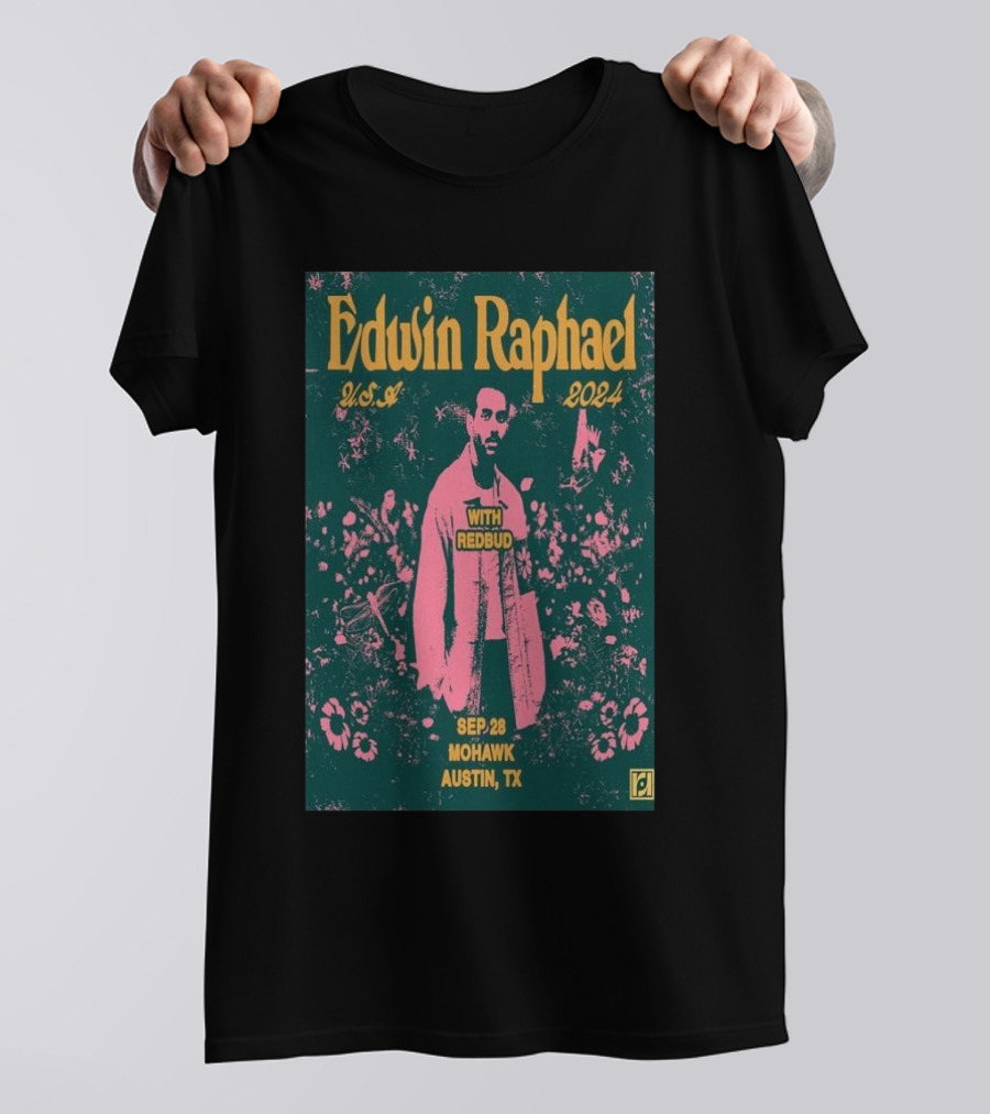 Edwin Raphael USA 2024 With Redbud Sep 28 Mohawk Austin TX T-Shirt