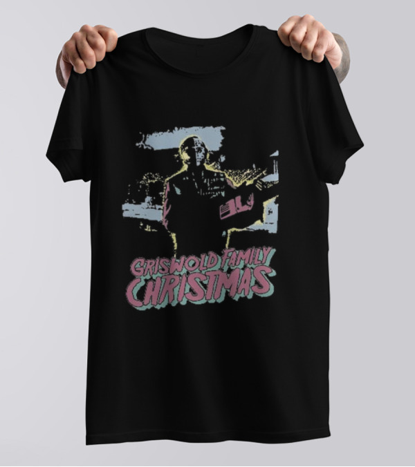 Griswold Family Christmas With Jason Voorhees Holiday Mashup T-Shirt