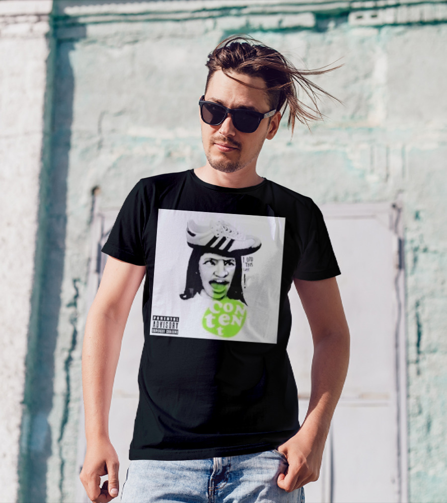 Parental Advisory Content Members Show Album I Did This Luke Shoe T-Shirt