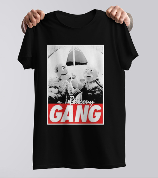 Muppets Balcony Gang Disney Bravado Statler Waldorf T-Shirt