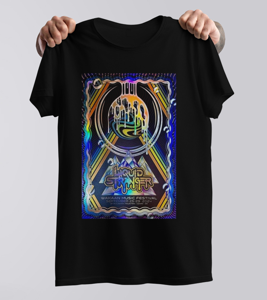 Liquid Stranger Wakaan Music Festival Mulberry Mountain September 25-29 T-Shirt