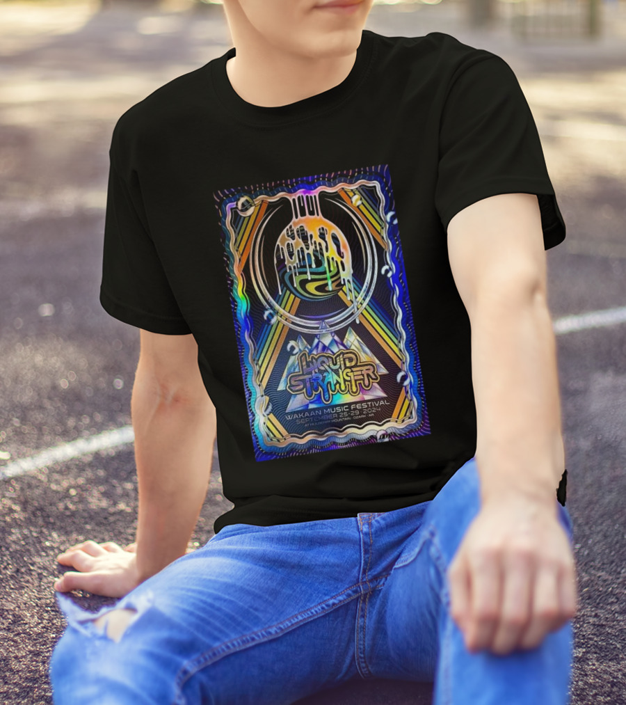 Liquid Stranger Wakaan Music Festival Mulberry Mountain September 25-29 T-Shirt