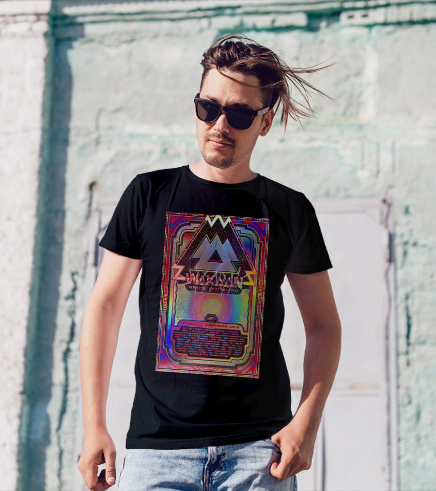 September 25-29 Wakaan Music Festival 2024 Mulberry Mountain Ozark AR T-Shirt
