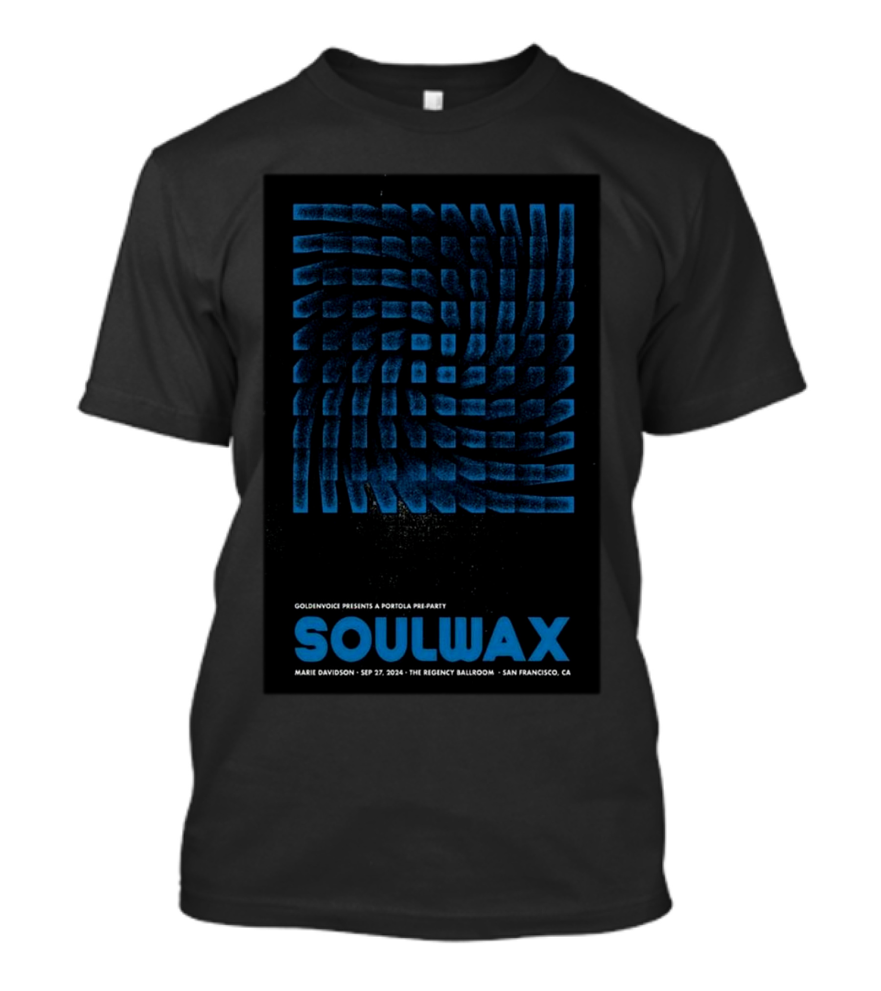 Soulwax Marie Davidson Sep 27 2024 The Regency Ballroom San Francisco CA Pre-Party T-Shirt