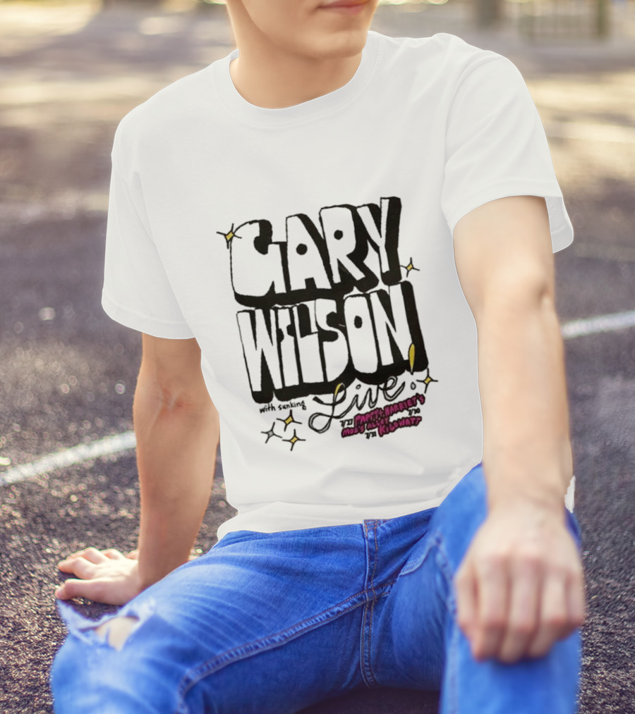 Gary Wilson Live With Sunking At Pappy Harriet’s Moe’s Alley The Kilowatt T-Shirt