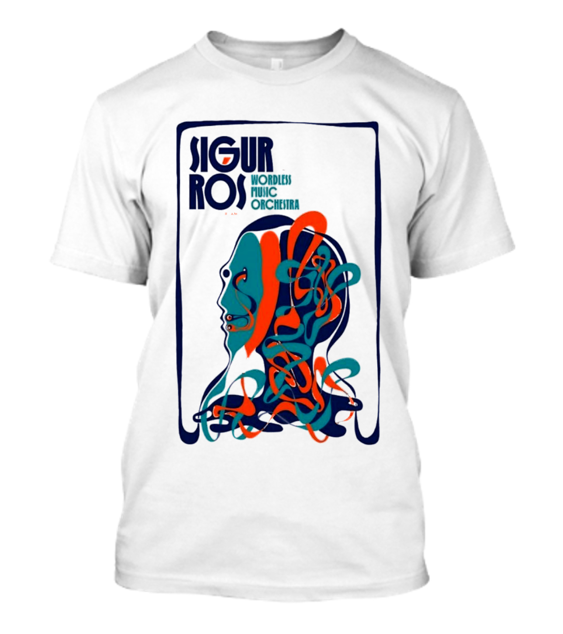 Sigur Rós Band Wordless Music Orchestra September 28 2024 Live In DPAC Durham NC Tour T-Shirt