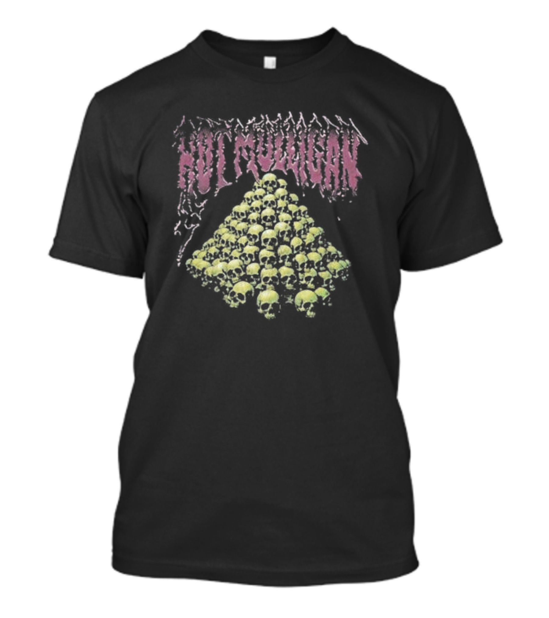 Hot Mulligan Halloween 2024 Skull Pyramid T-Shirt
