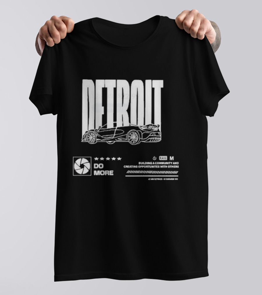 Kaden Ski Detroit Meetup 2024 Do More Building A Community And Creating Opportunities With Others T-Shirt