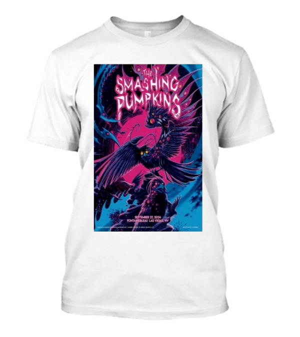 The Smashing Pumpkins September 27 2024 Fontainebleau Las Vegas NV Tour T-Shirt