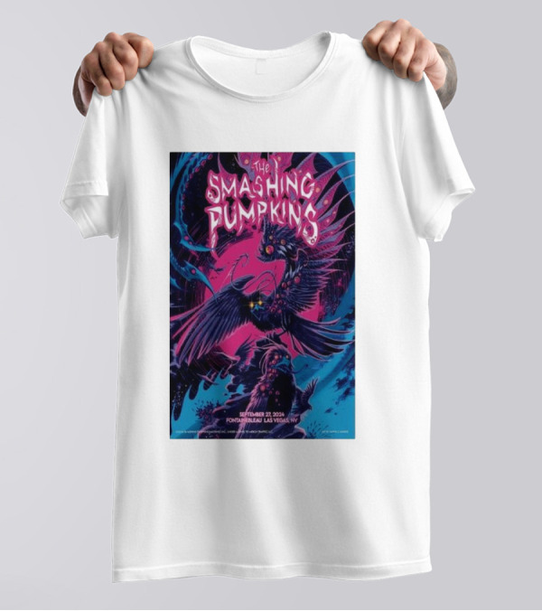 The Smashing Pumpkins September 27 2024 Fontainebleau Las Vegas NV Tour T-Shirt