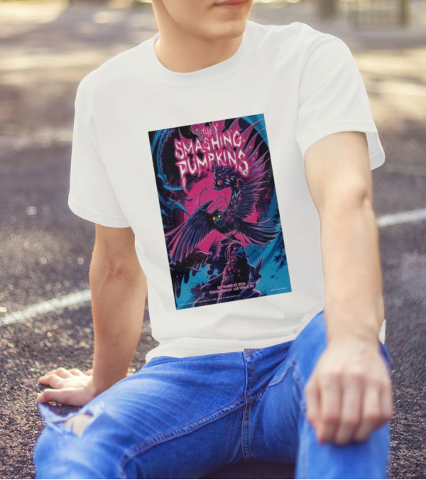 The Smashing Pumpkins September 27 2024 Fontainebleau Las Vegas NV Tour T-Shirt