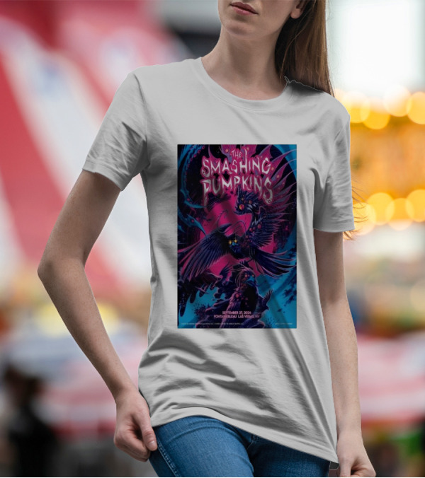 The Smashing Pumpkins September 27 2024 Fontainebleau Las Vegas NV Tour T-Shirt