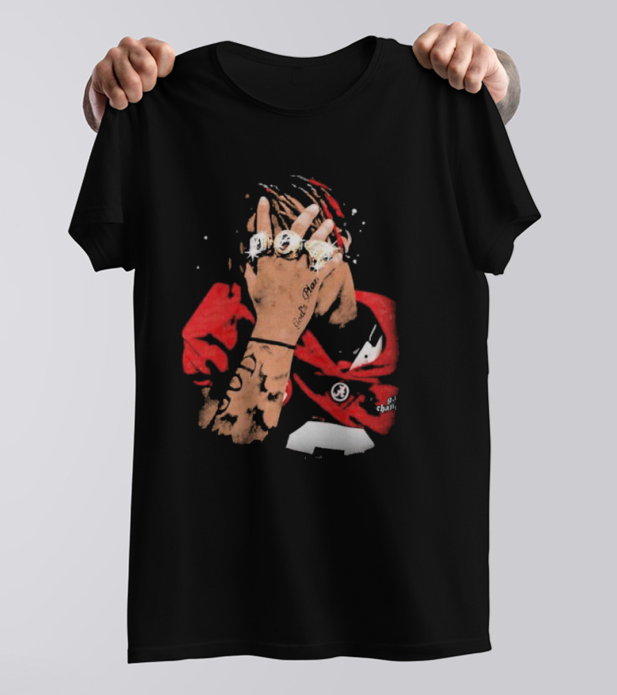 Gamechanger Ryan Williams Champions Rings Tattooed Athlete Holding Rings T-Shirt