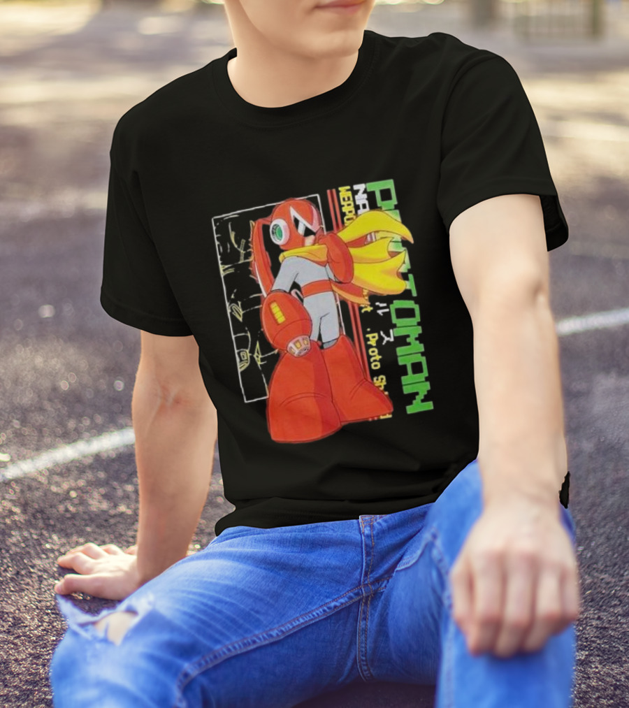 MegaMan Proto Man Robot Hero T-Shirt