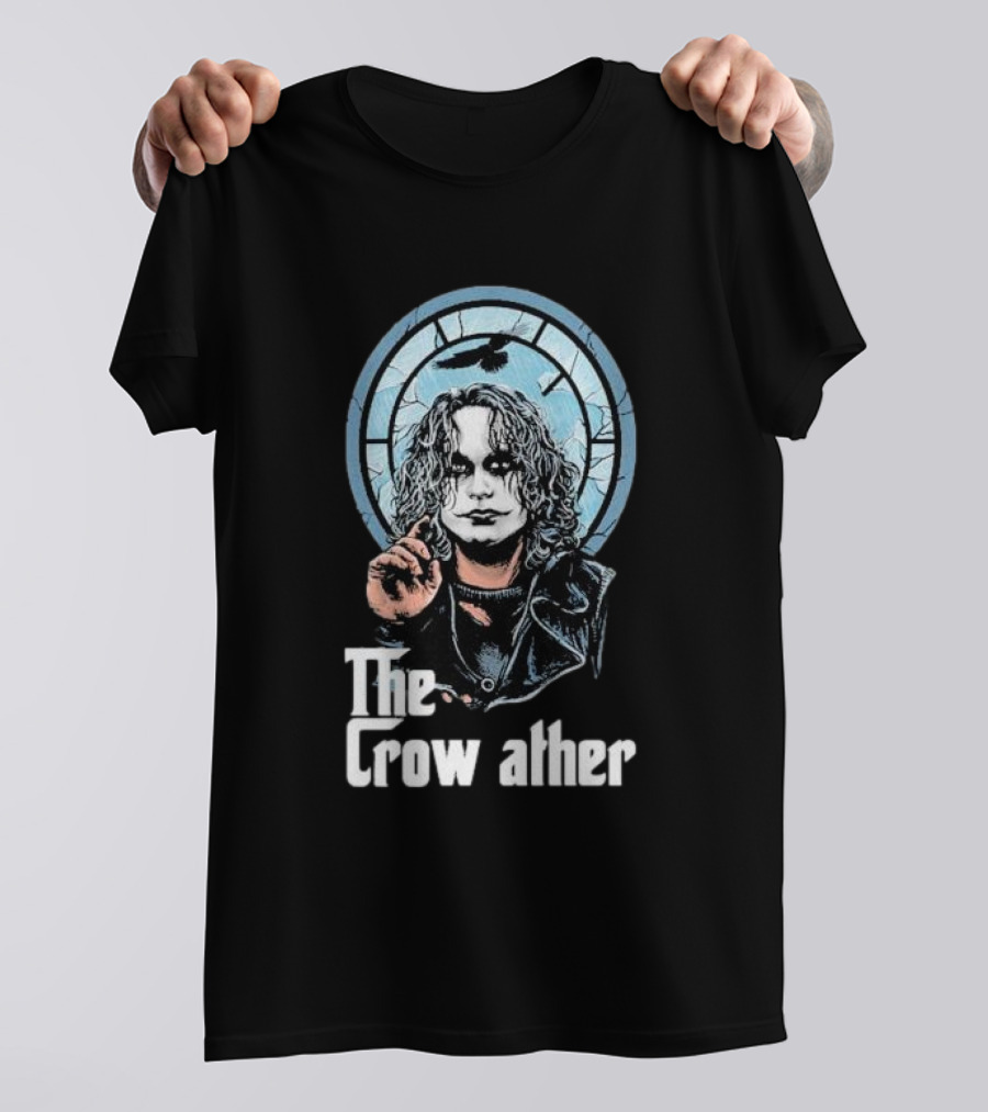 The Crowfather Godfather Crow Halloween Goth T-Shirt