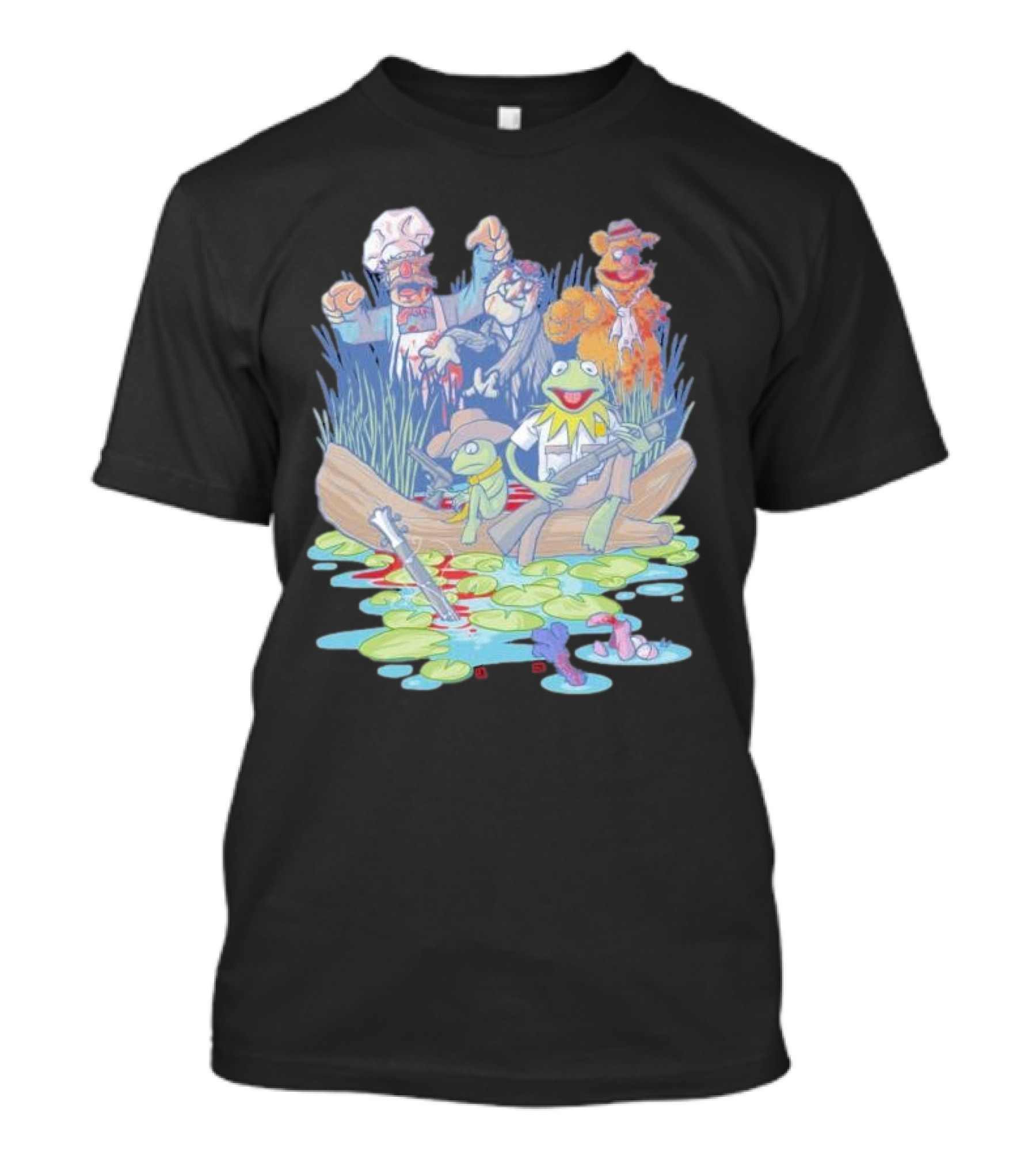 Walking Muppets Connection On Lily Pond T-Shirt