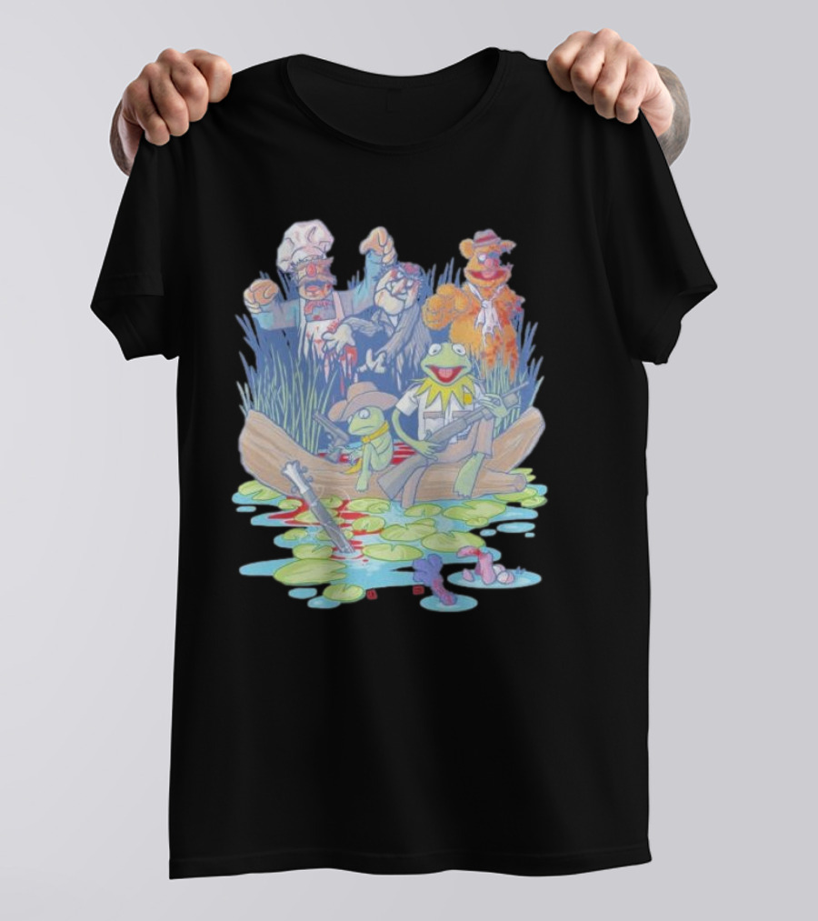 Walking Muppets Connection On Lily Pond T-Shirt