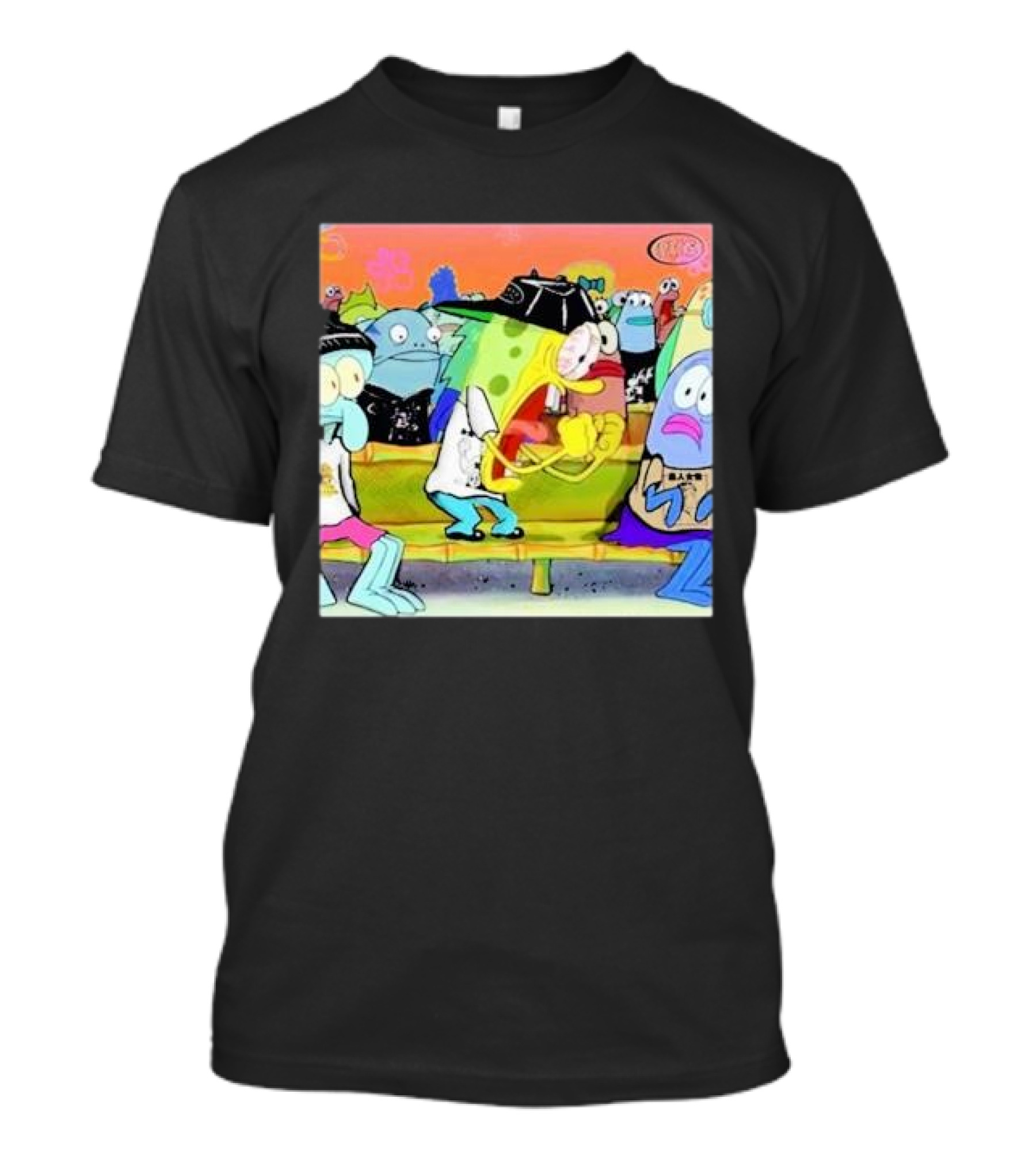 Zaynah Bear PWC Spongebob Yelling Meme T-Shirt