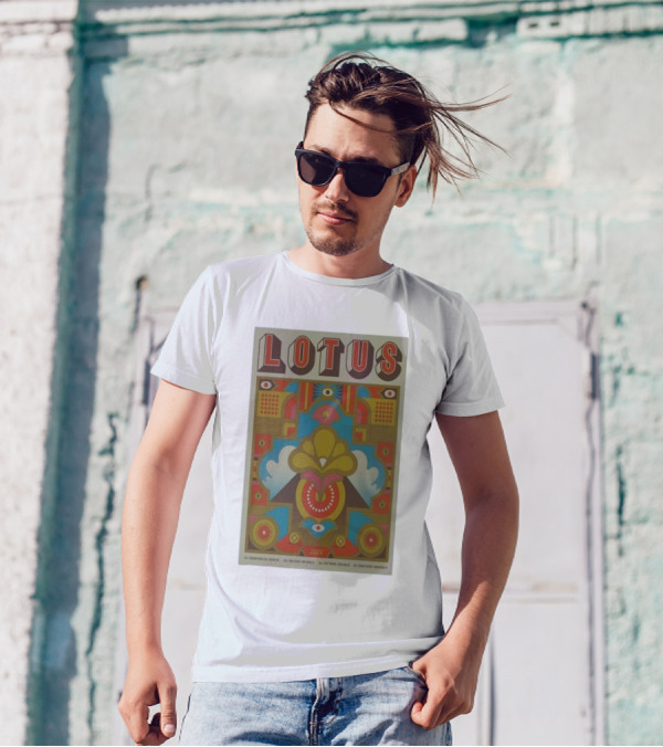 Lotus 2024 Fall Tour Boulder Asheville Charlotte Columbus T-Shirt