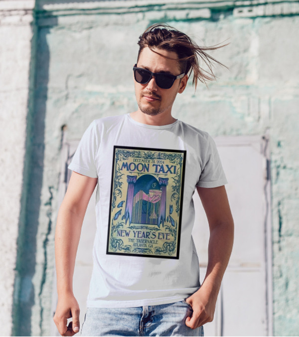 Moon Taxi New Year's Eve The Tabernacle Atlanta GA December 31 T-Shirt