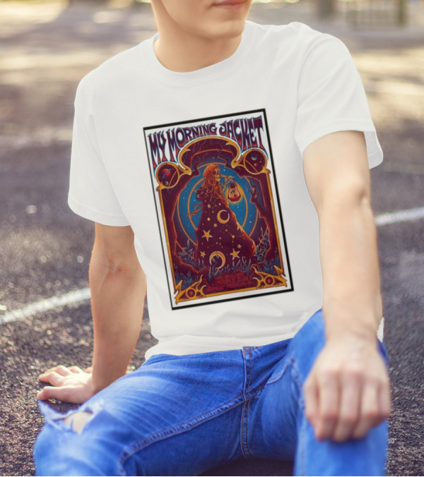 My Morning Jacket Maymont Richmond VA October 3 2024 Tour Moon And Stars T-Shirt