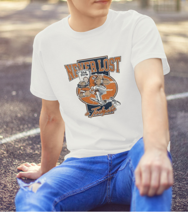 Never Lost Old Row Football Tailgate Big Orange 63 T-Shirt