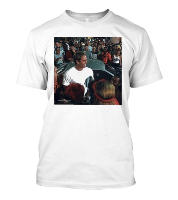 Paul Walker 51st Birthday Celebration Scene T-Shirt