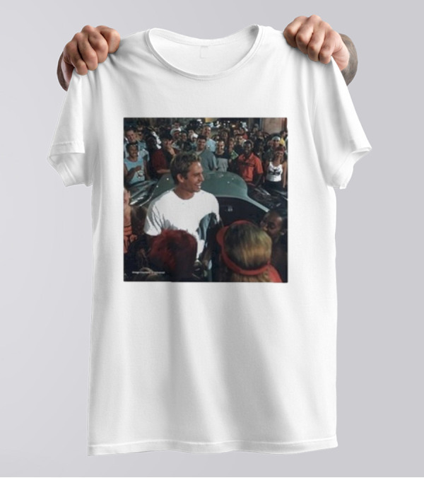 Paul Walker 51st Birthday Celebration Scene T-Shirt