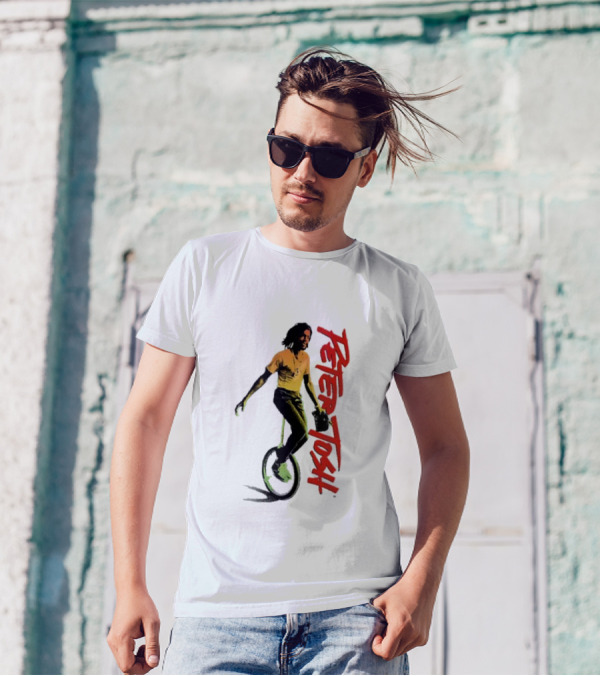 Peter Tosh Unicycle Ride Musician T-Shirt