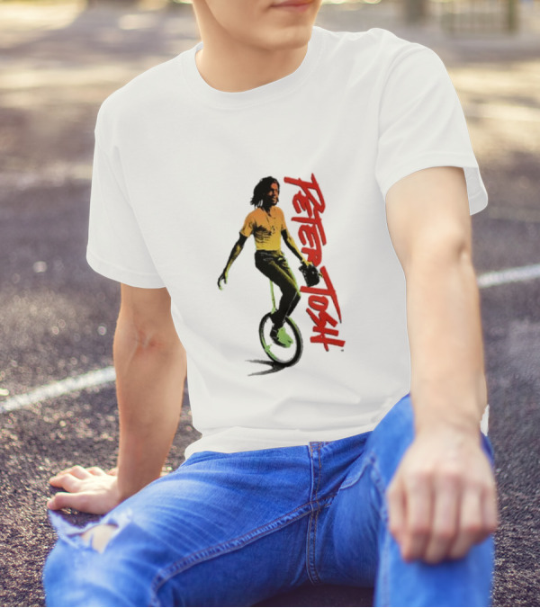 Peter Tosh Unicycle Ride Musician T-Shirt