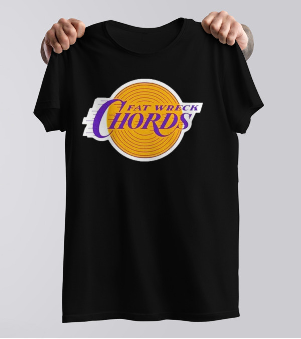Fat Wreck Chords 2024 Los Angeles Basketball T-Shirt