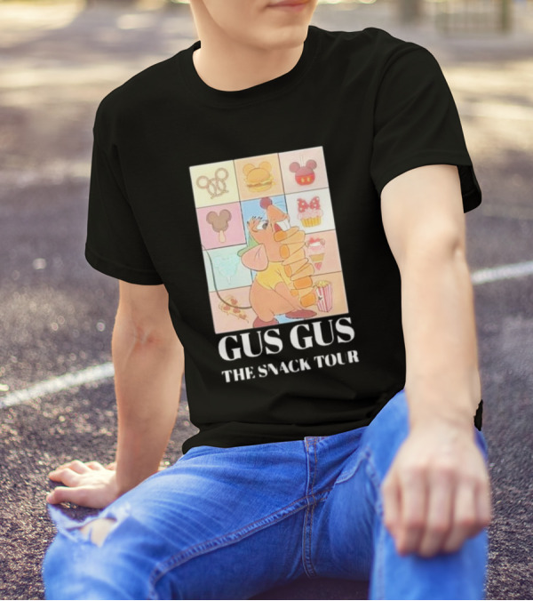 Gus Gus The Snack Tour Cinderella Iconic Snacks Look T-Shirt