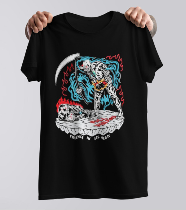 Violence In Las Vegas Josh Emmett Moments T-Shirt