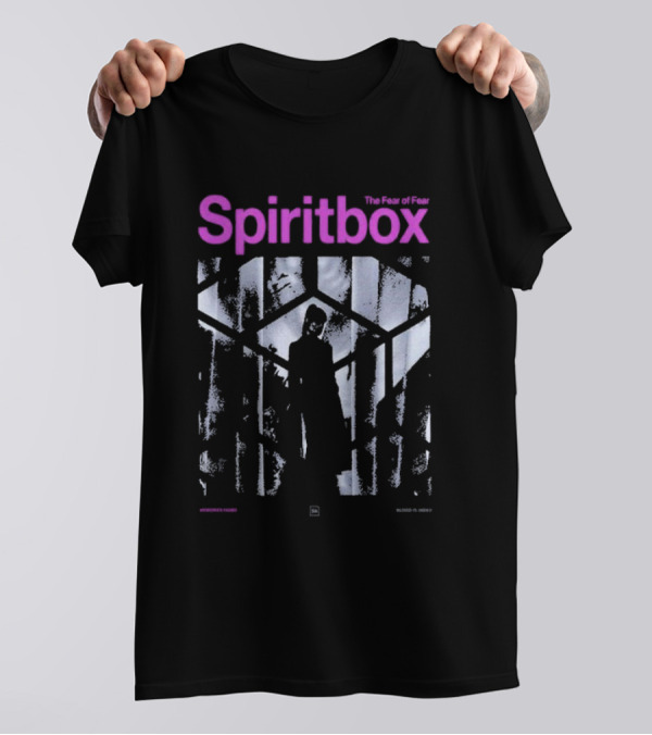 Spiritbox The Fear Of Fear Woman Silhouette Geometric Window T-Shirt