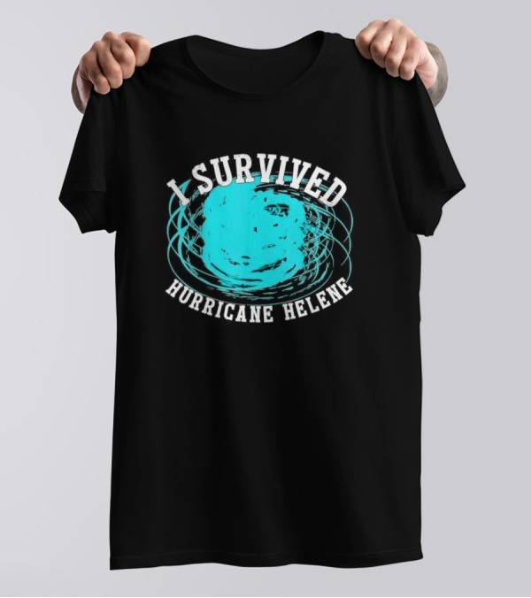 I Survived Hurricane Helene 2024 Florida Meme T-Shirt