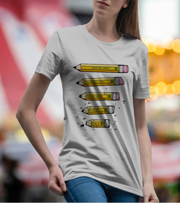 Rejected Jokes Pencil Series Ben Schwartz T-Shirt