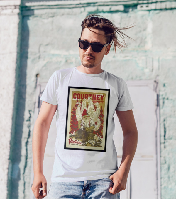 Pickathon Courtney Barnett August 4 2024 Pendarvis Farm Happy Valley Forest T-Shirt