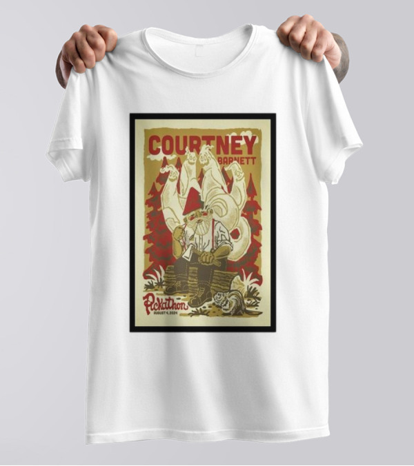 Pickathon Courtney Barnett August 4 2024 Pendarvis Farm Happy Valley Forest T-Shirt