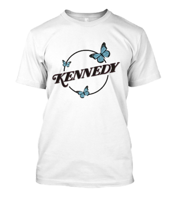Kennedy Butterfly 2024 Blue Circle T-Shirt